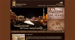 Desktop Screenshot of jockeyclubvegas.com
